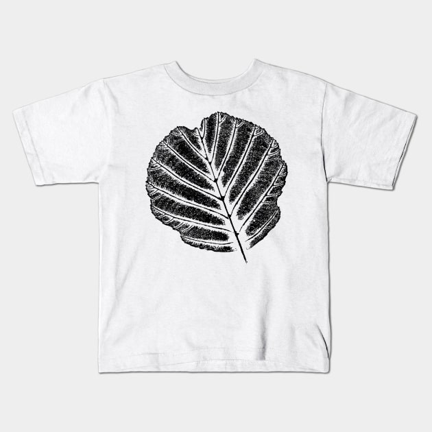 Leaf - Ash Tree / Nature & Plant Design Kids T-Shirt by Nikokosmos